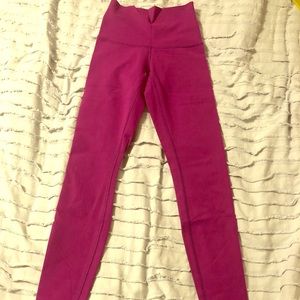 Pink Lululemon Leggings